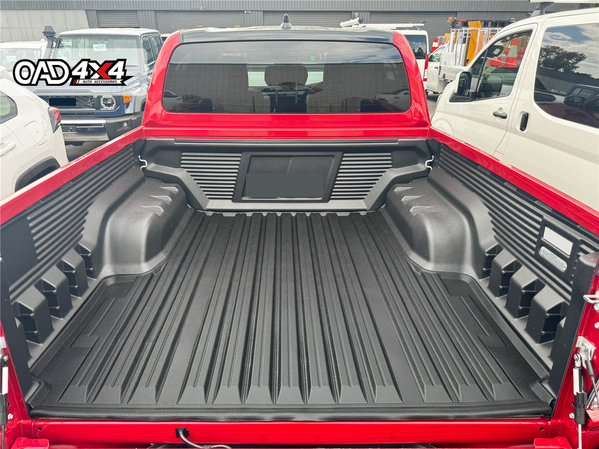 Ute Mat for Toyota Hilux Rugged X Dual Cab 2025-Onwards Fitted with Factory Plastic Tub Liner