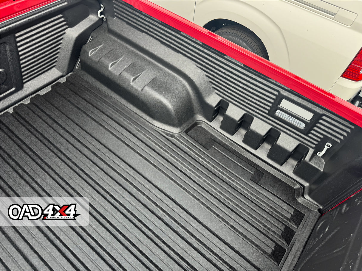 Ute Mat for Toyota Hilux Rugged X Dual Cab 2025-Onwards Fitted with Factory Plastic Tub Liner