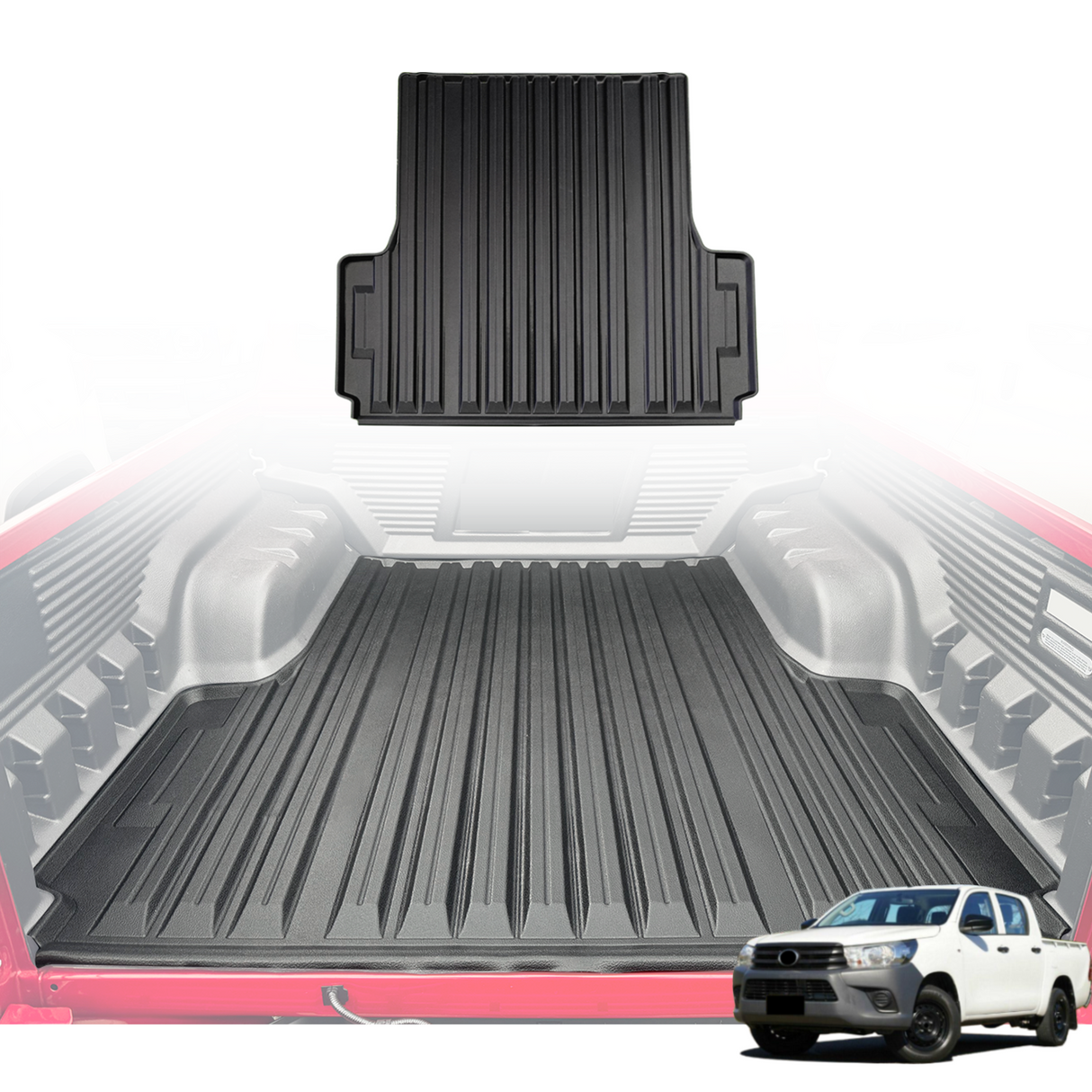 Pre-order Ute Mat for Toyota Hilux Dual Cab GR Sport/Rogue/Rogue 48V 2015-Onwards
