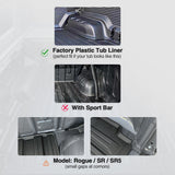 Ute Mat for Toyota Hilux Rugged X Dual Cab 2025-Onwards Fitted with Factory Plastic Tub Liner