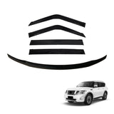 Bonnet Protector & Luxury Weathershields for Nissan Patrol Y62 2012-2019