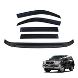 Bonnet Protector & Injection Weathershields for Toyota Land Cruiser 200 Series 2007-2015