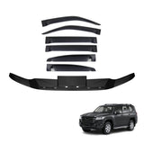 Bonnet Protector & Widened Weathershields for Toyota LandCruiser 300 Series 2021-Onwards 6PCS