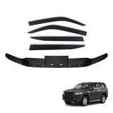 Bonnet Protector & Stainless Edge Weathershields for Toyota LandCruiser 300 Series 2021-Onwards