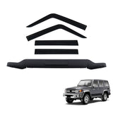 Bonnet Protector & Weather Shields for Toyota Land Cruiser 70 76 79 Series 2007-2023
