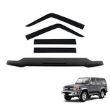 Bonnet Protector & Weather Shields for Toyota LandCruiser 70 76 79 Series 2007-2023