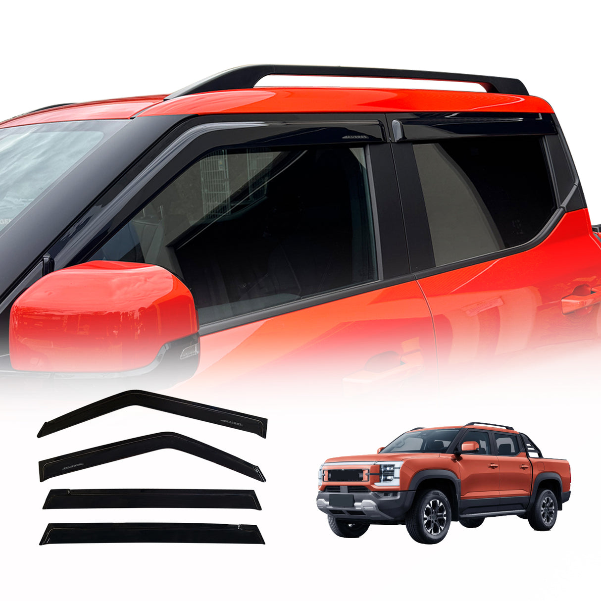 Luxury Weather Shields for BYD Shark 6 2024-Onwards