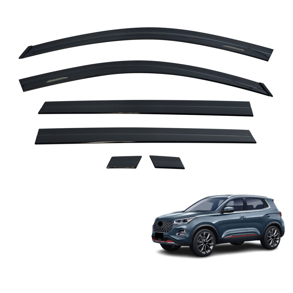 Injection Weather Shields for Chery Tiggo 4 Pro 2024-Onwards 6PCS