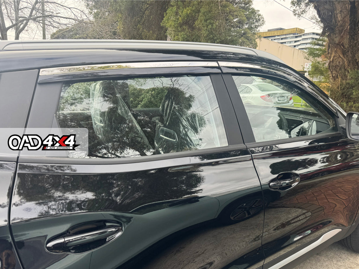 Stainless Edge Weather Shields for Chery Tiggo 4 Pro 2024-Onwards