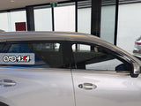 Stainless Edge Weather Shields for Chery Tiggo 7 2025-Onwards 6PCS