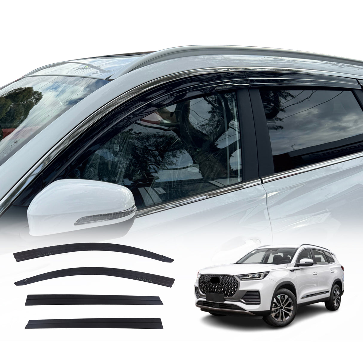 Injection Weather Shields for Chery Tiggo 8 Pro Max T31 Series 2024-Onwards