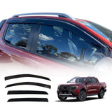 Injection Weather Shields for Ford Ranger Next-Gen Dual Cab 2022-Onwards