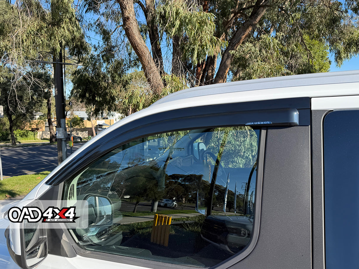 Luxury Weather Shields for Ford Transit Custom AV Series 2023-Onwards