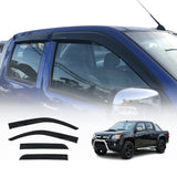 Luxury Weather Shields for Holden Colorado RC Series Dual Cab 2008-2012