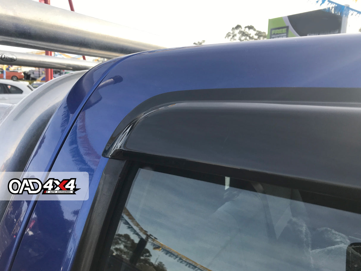 Luxury Weather Shields for Holden Colorado RC Series Dual Cab 2008-2012