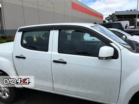 Injection Weather Shields for Holden Colorado RG Series Dual Cab 2012-2020