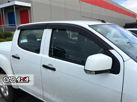 Injection Weather Shields for Holden Colorado RG Series Dual Cab 2012-2020
