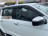 Injection Weather Shields for Mazda BT50 BT-50 Dual Cab 2020-Onwards