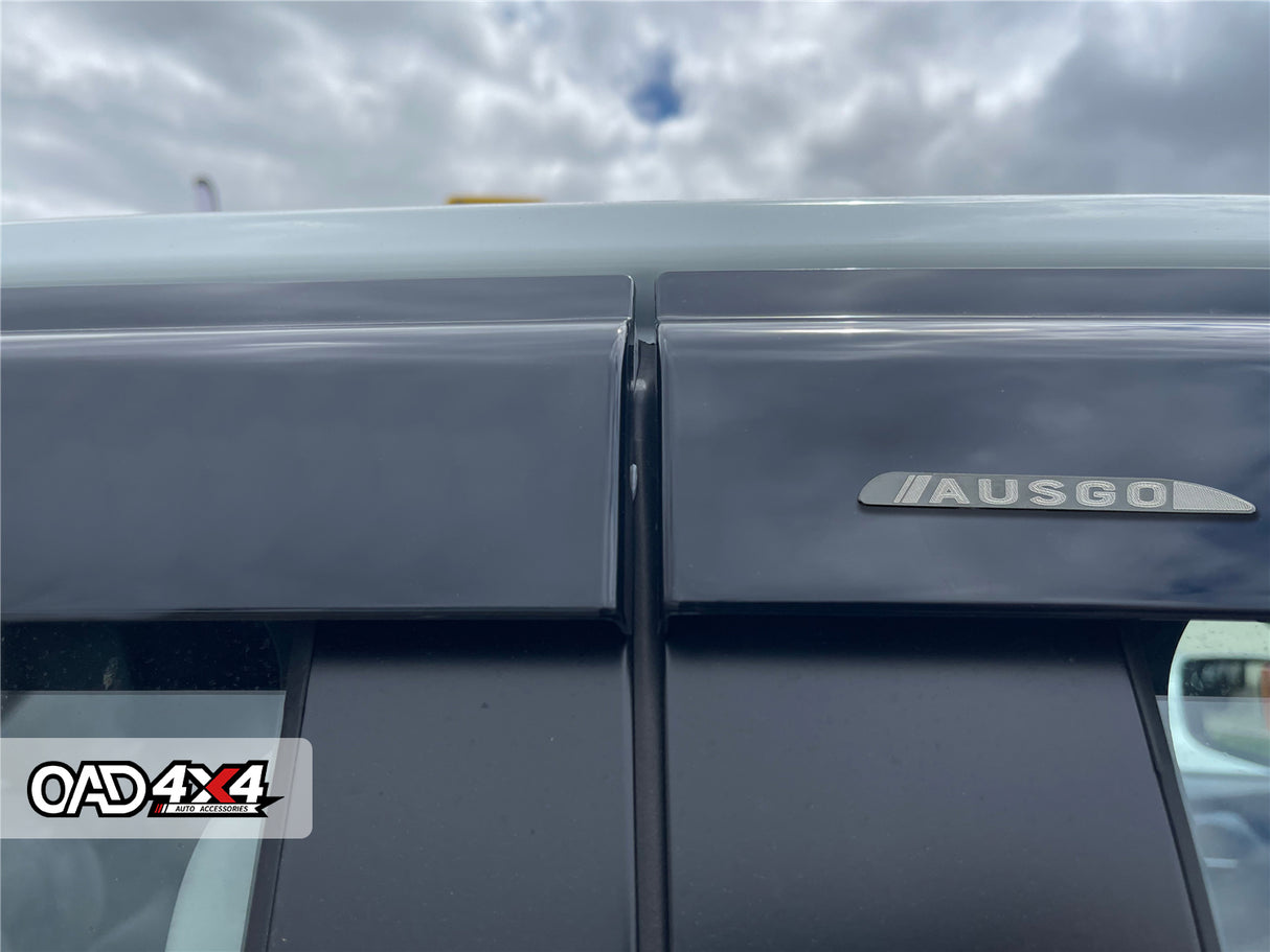 Injection Weather Shields for Mazda BT50 BT-50 Dual Cab 2020-Onwards