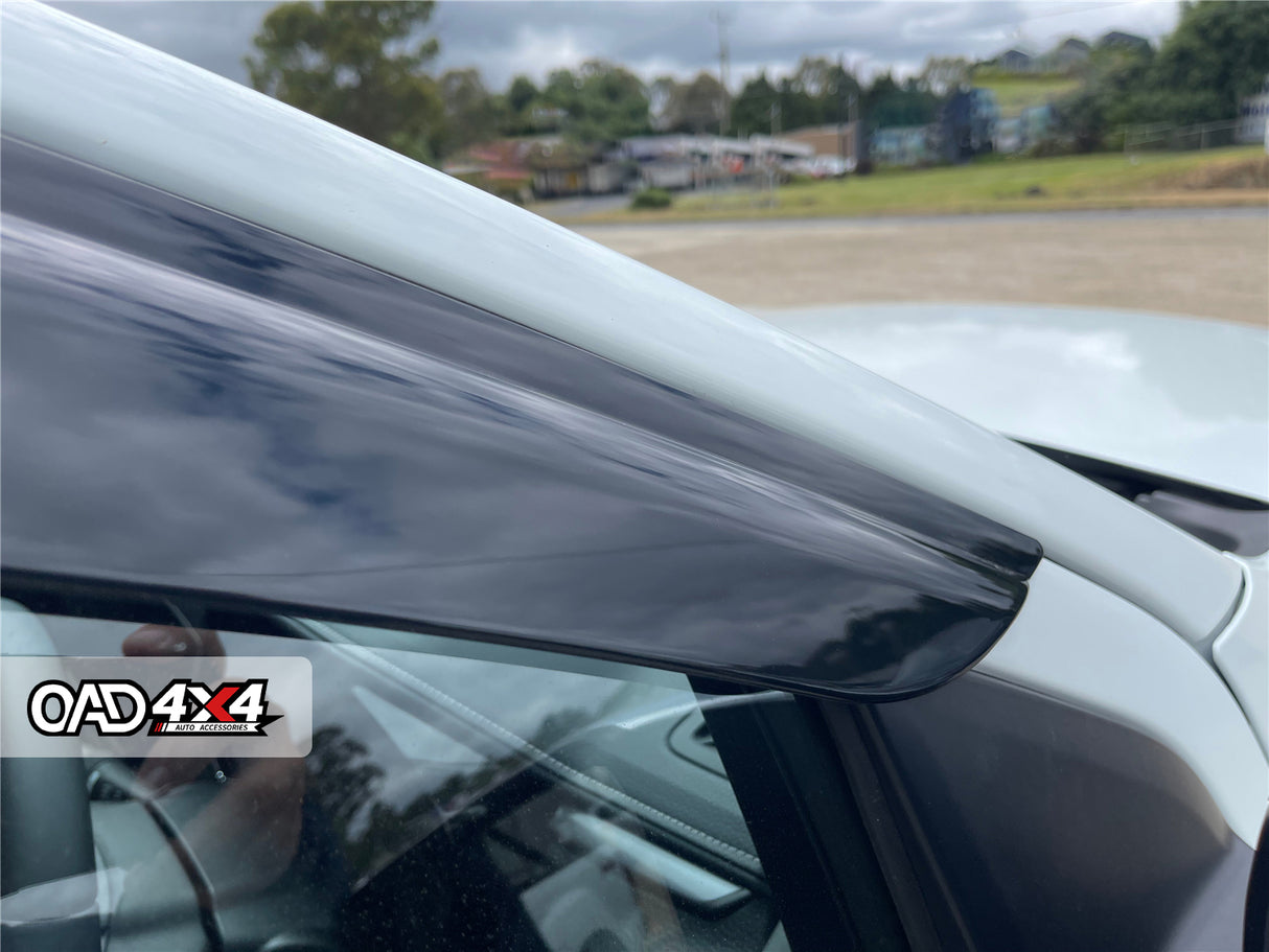 Injection Weather Shields for Mazda BT50 BT-50 Dual Cab 2020-Onwards