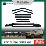 Pre-order Bonnet Protector & Weather Shield for Toyota Land Cruiser Prado 250 2024-Onwards