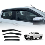 Injection Weather Shields for Mazda BT50 BT-50 Dual Cab 2020-Onwards