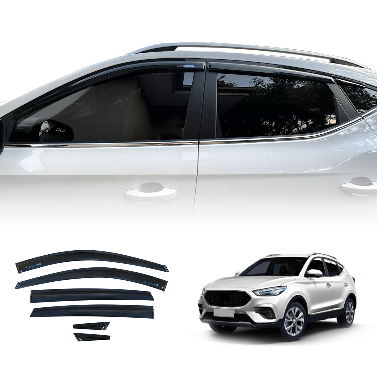 Luxury Weather Shields for MG ZST 2020-Onwards 6PCS