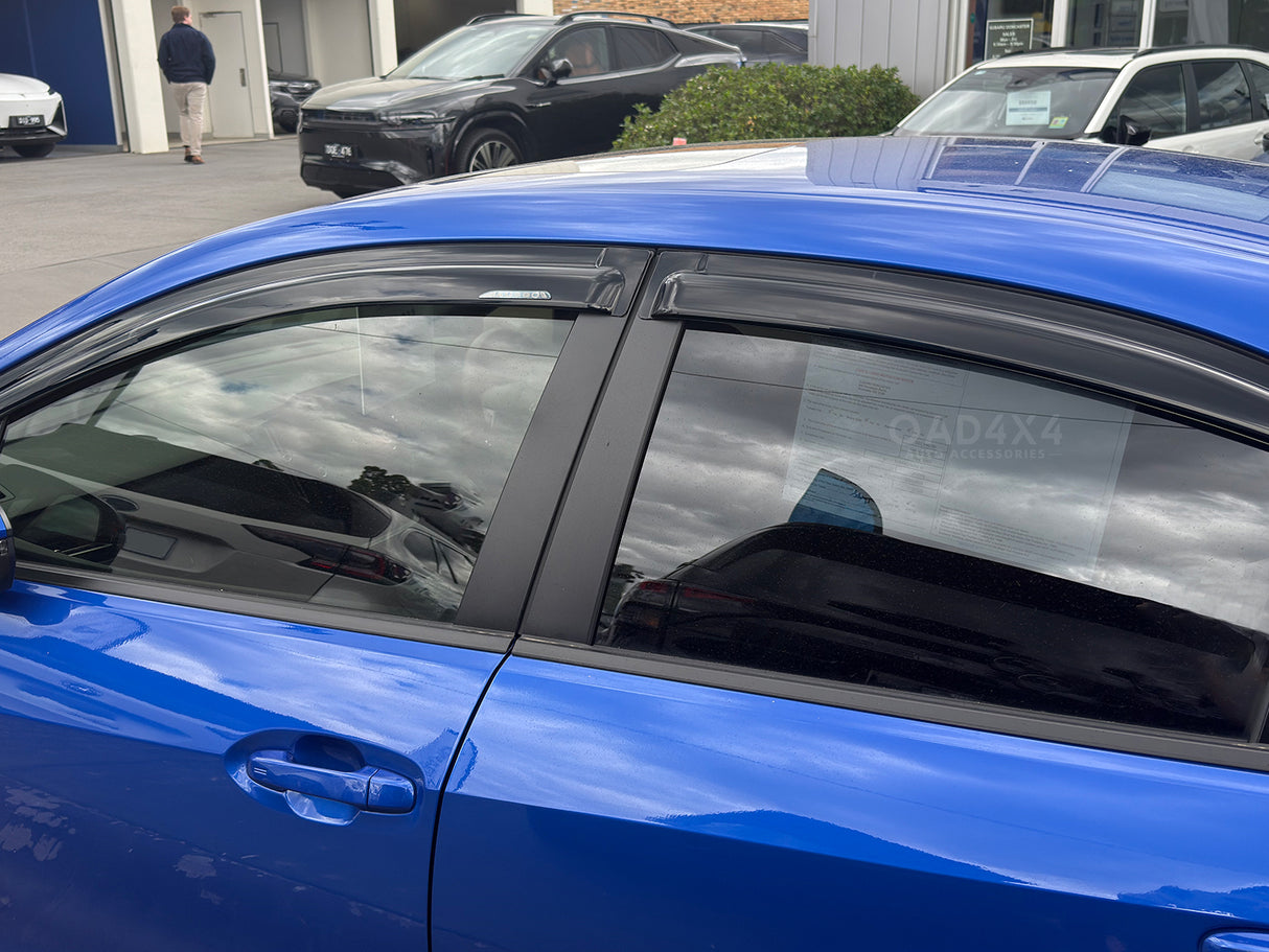 Luxury Weather Shields for Subaru WRX Sedan 2022-Onwards