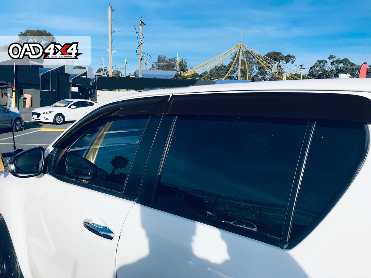 Injection Weather Shields for Toyota Hilux Dual Cab 2015-2025