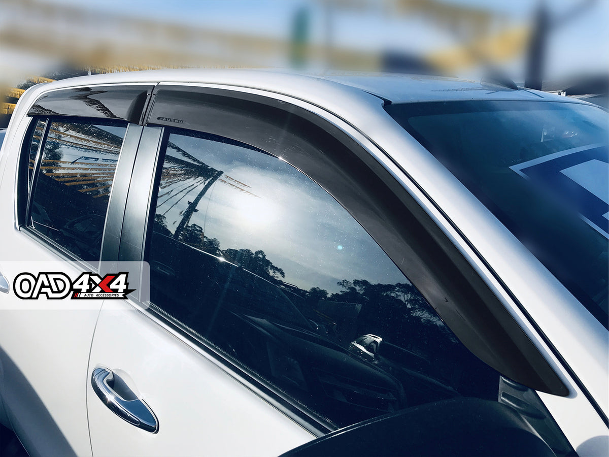 Injection Weather Shields for Toyota Hilux Dual Cab 2015-2025