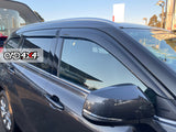 Luxury Weather Shields for Toyota Kluger 2021-Onwards 6PCS