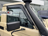 Weather Shields for Toyota Land Cruiser 70 76 78 79 Series 2007-Onwards 2PCS