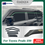Pre-order Weather Shields for Toyota Land Cruiser Prado 250 LC250 2024-Onwards 6PCS