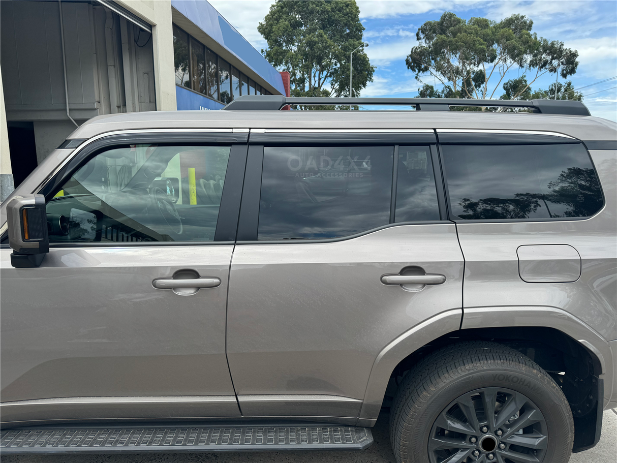 Stainless Edge Weather Shields for Lexus GX550 2024-Onwards 6PCS