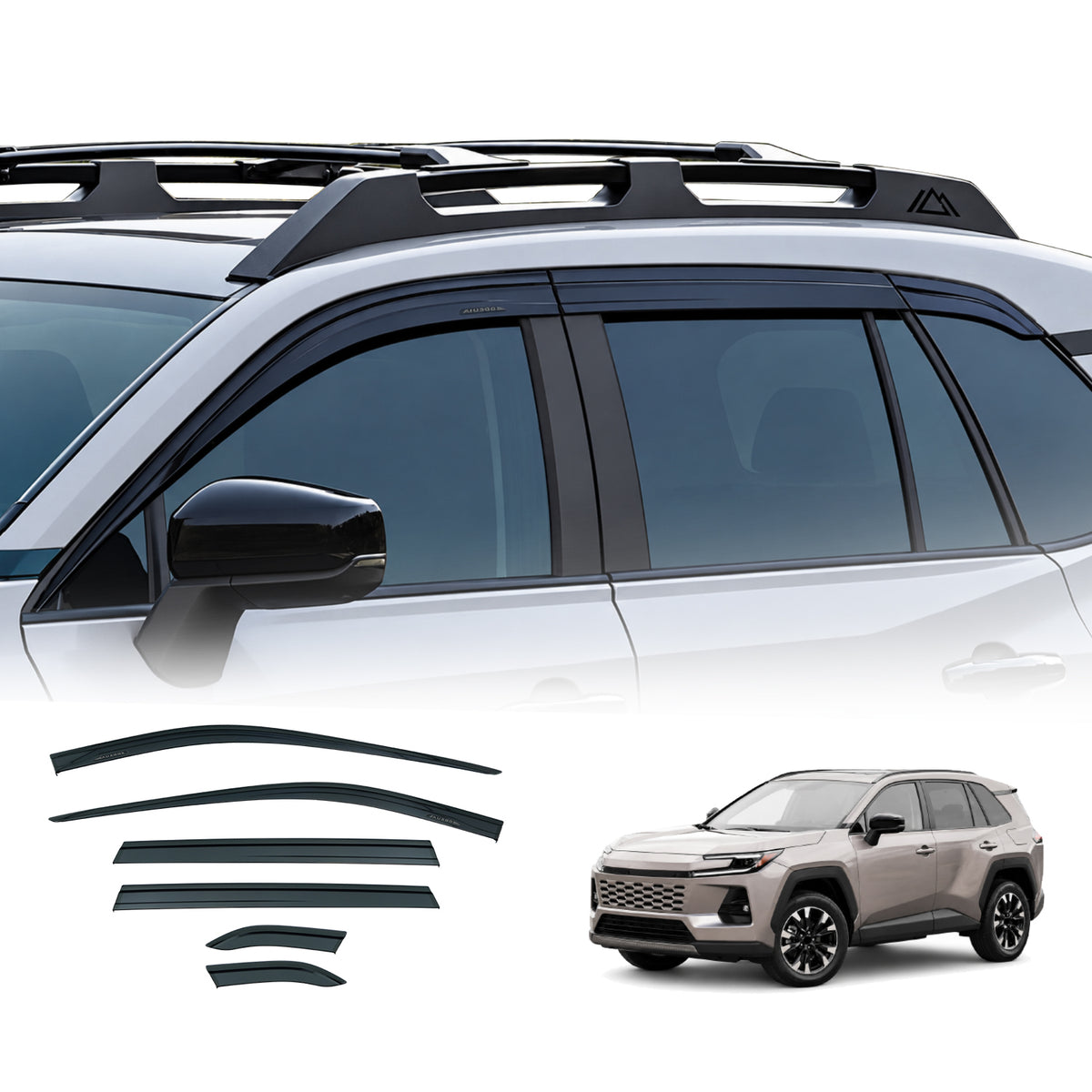 Injection Weather Shields for Toyota RAV4 2026-Onwards 6PCS