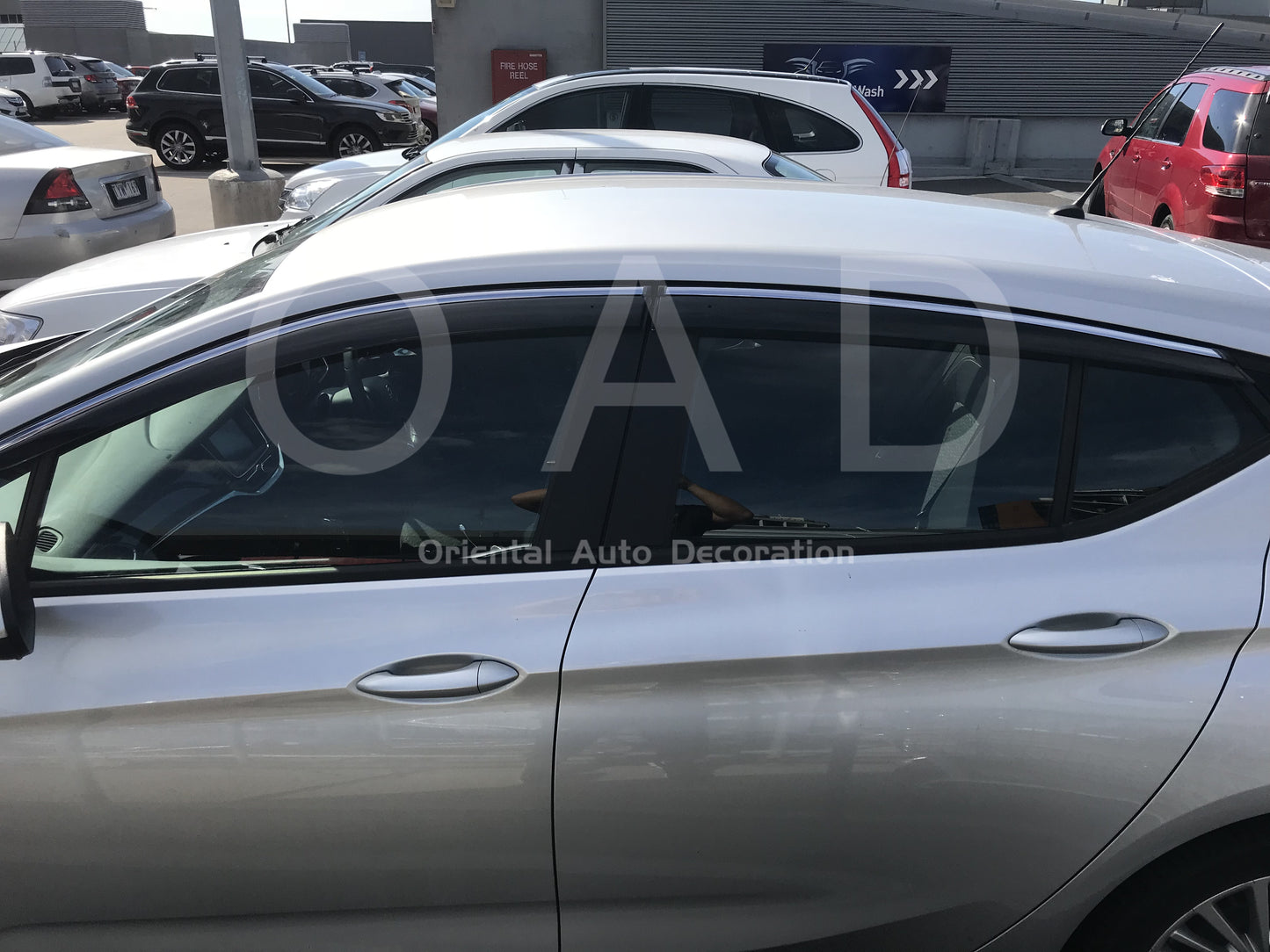 Injection weathershields weather shields window visor For Holden Astra hatch 5d 16+ model K