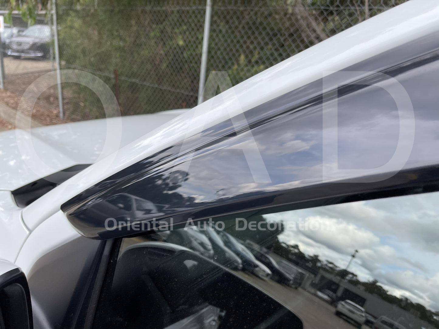 Luxury Weather Shields For Mazda BT-50 BT50 Dual Cab 2020+ #T Weathershields Window Visor