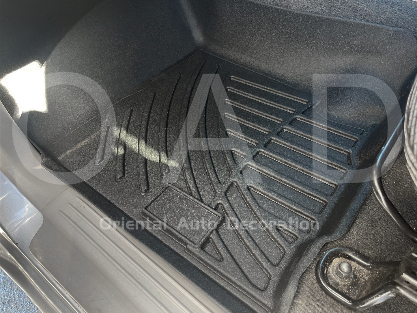 Premium Custom 3D Floor Mats for Mitsubishi Triton single cab MQ MR series 2015-2024 Model 2pcs Car Mat