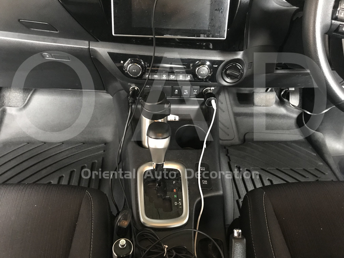 Premium Custom 3D Floor Mats Car Mats for Toyota Auto Hilux Dual Cab 15+ Model T