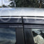 Injection Stainless Weathershields Weather Shields Window Visor For Toyota Corolla Sedan 2001-2007