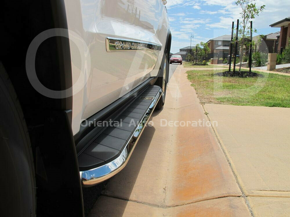 Black Aluminum Side Steps/Running Board For Jeep Compass 2017+ model CYZ