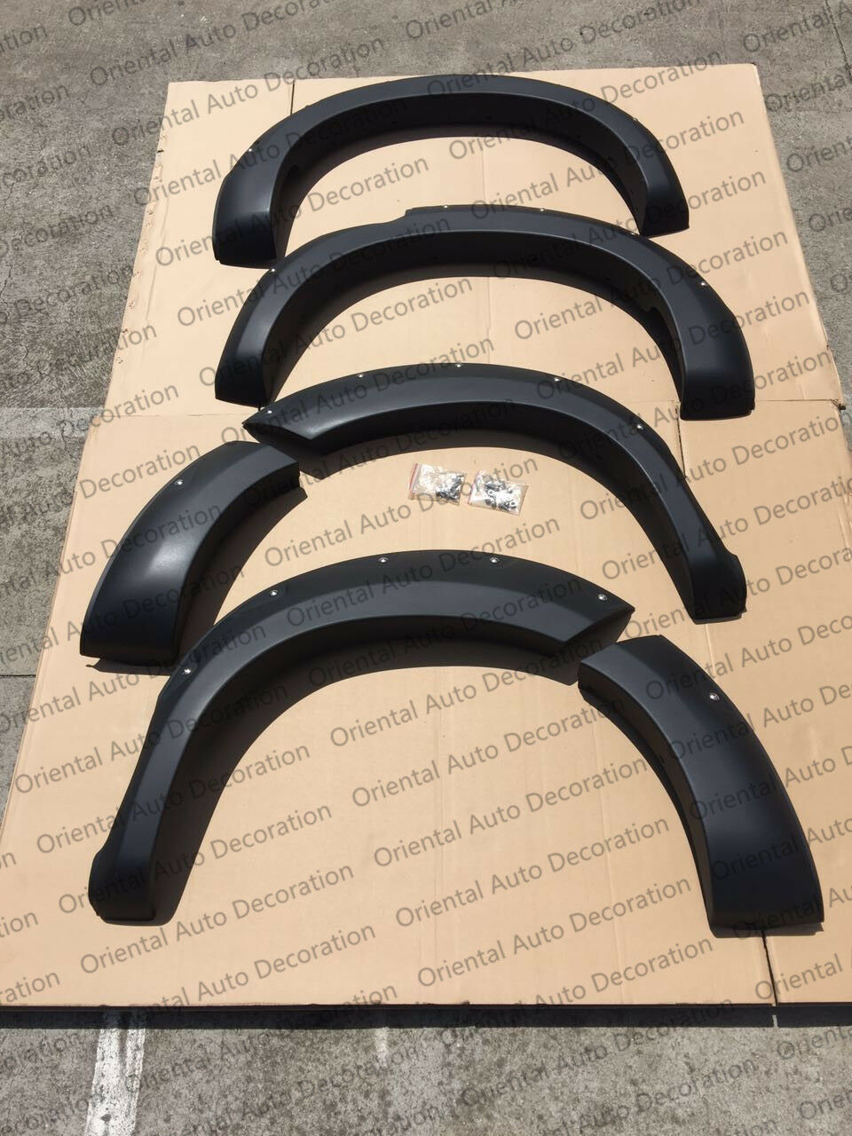 NEW Fender Flares Wheel Guard Arch Flares for Triton Dual Cab MQ 15-19 Pick Up Only