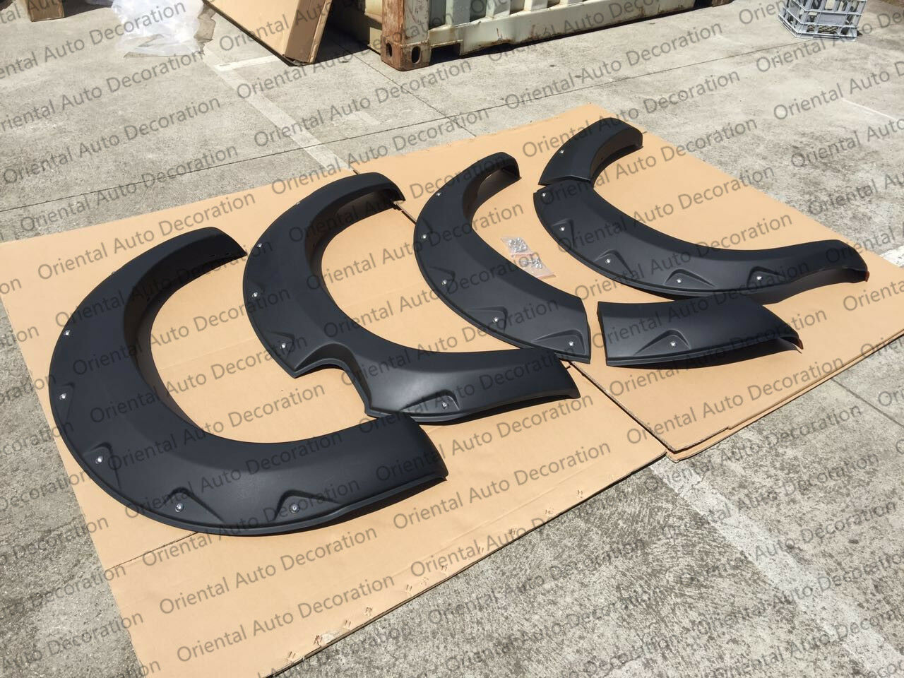NEW Fender Flares Wheel Guard Arch Flares for Ford Ranger Dual Cab 15-18 Pick up only