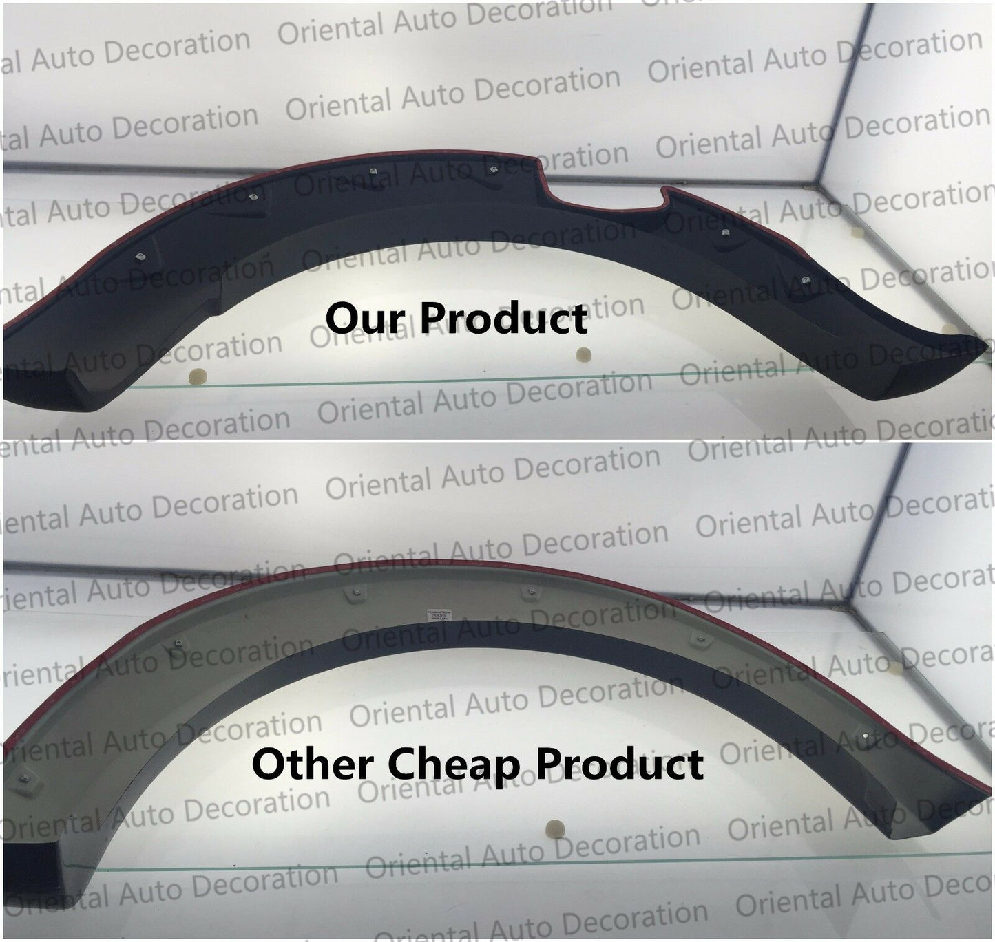 NEW Fender Flares Wheel Guard Arch Flares for Toyota Hilux Dual Cab 12-15 model Pick Up Only